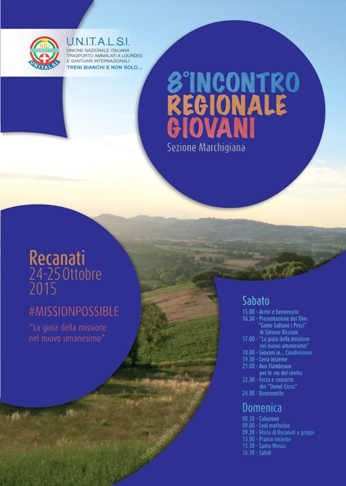 Locandina Incontro regionale Giovani '15